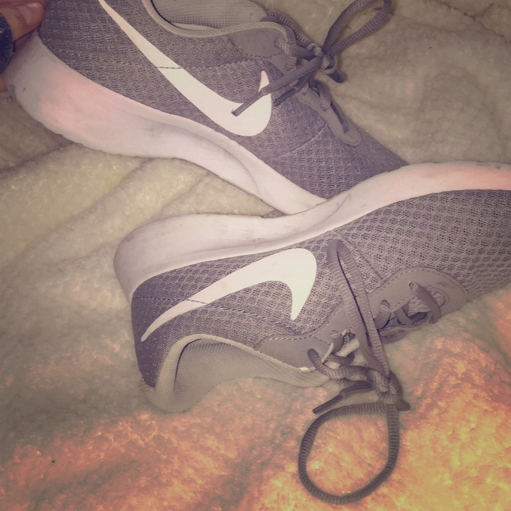 Grey nikes brand new